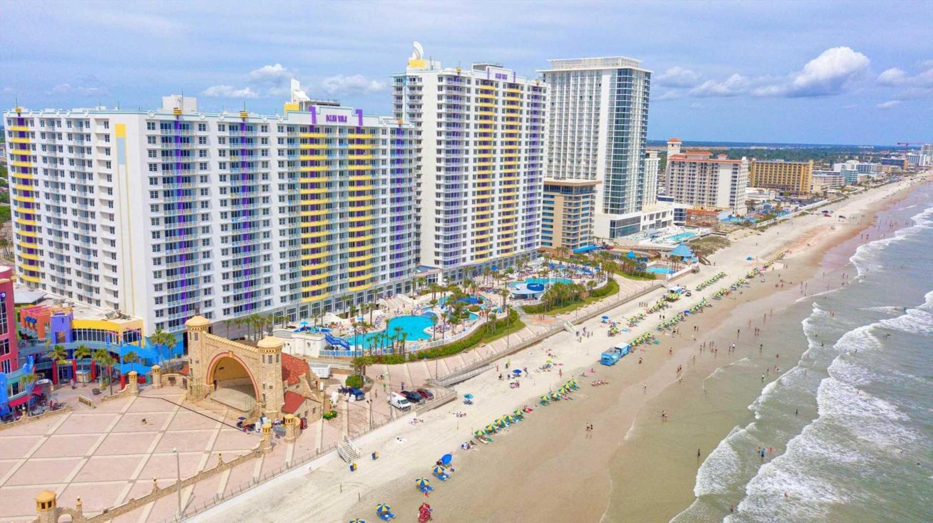 Luxury 11Th Floor 1 Bedroom Condo Direct Oceanfront Wyndham Ocean Walk Resort Daytona Beach | 1105 Exterior photo