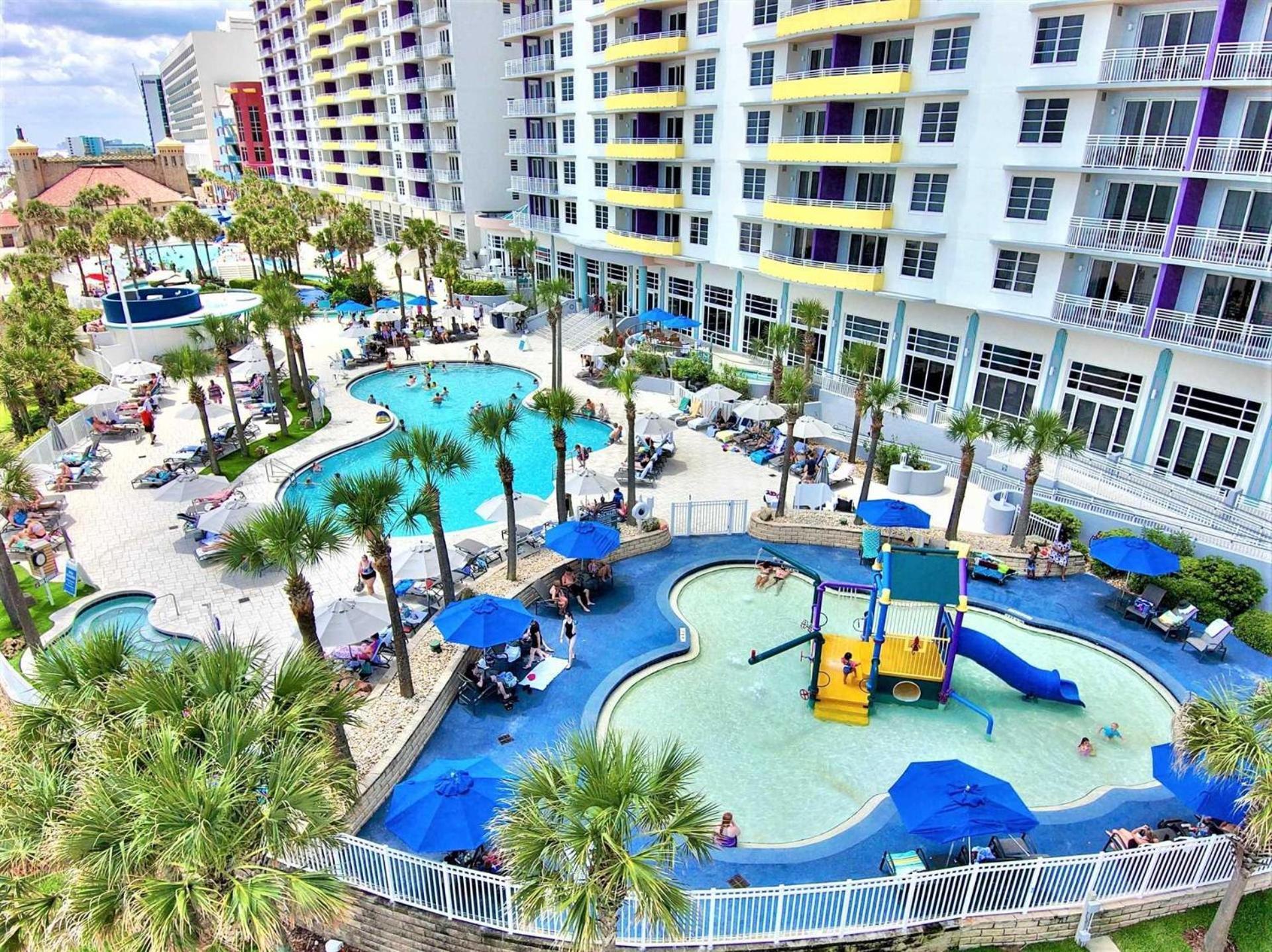 Luxury 11Th Floor 1 Bedroom Condo Direct Oceanfront Wyndham Ocean Walk Resort Daytona Beach | 1105 Exterior photo